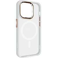 Чехол накладка ArmorStandart Unit Case with MagSafe для iPhone 14 Pro Matte Clear ARM66950, на айфон 14 про