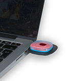Шапка з перезаряджуваним LED ліхтарем USB Portwest B029 Червоний, фото 2