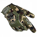 Рукавиці військові тактичні нейлонові Mechanix Mpact Мультикам L/XL, фото 5