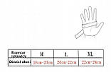 Рукавички безпалі військові тактичні шкіра та нейлон ASG Чорний L, фото 10