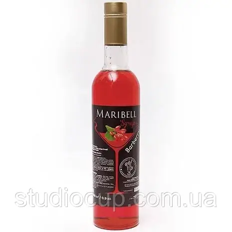 Сироп коктейльний Maribell Барбарис 700 мл.
