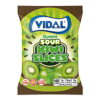 Vidal Gummi Sour Kiwi Slices 100g