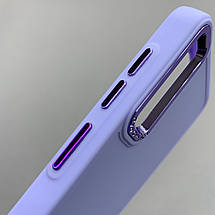 Чохол для Samsung Galaxy A50s матовий чохол з окантовкою на телефон самсунг а50с бузковий o9l, фото 3