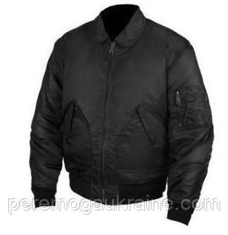 Куртка тактична Black Mil-Tec бомбер чорний розмір XXL 10404502