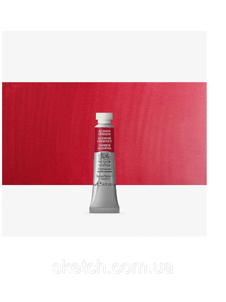 Акварельна фарба Winsor&Newton Professional Watercolour, Алізарін крімсон, 5мл, фото 1