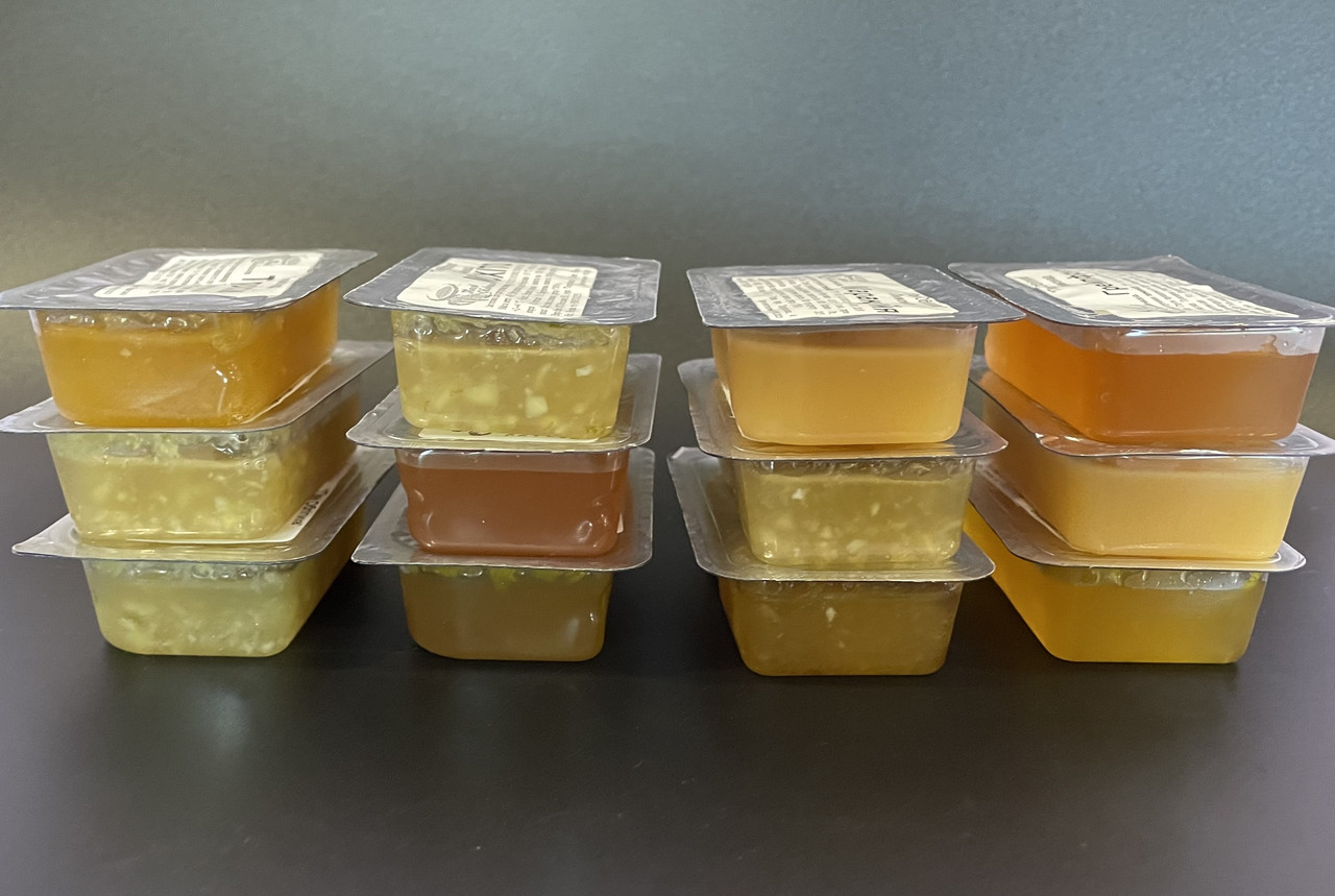 Дегустаційний набір заготовок для приготування лимонаду, 12 шт, діп-пот, 40г "Пані Обліпиха"