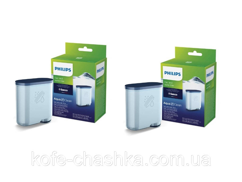 Фільтр для води Philips Saeco AquaClean CA6903/10 2шт. (Фільтр для очищення води від накипу Philips AquaClean)