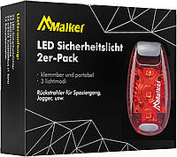 Комплект 2шт Malker LED проблесковый маячок световой сигнал безопасности