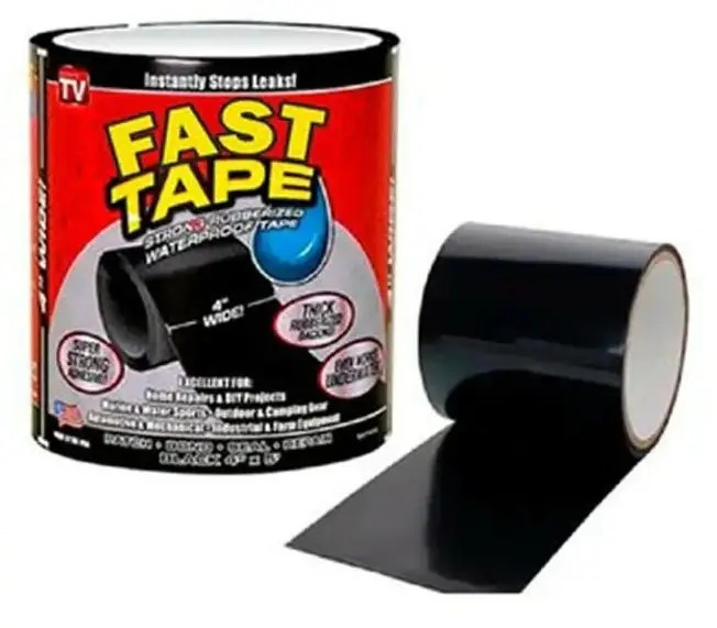 Водонепроникна ізоляційна клейка стрічка Fast Tape - 100 мм × 1,5 м