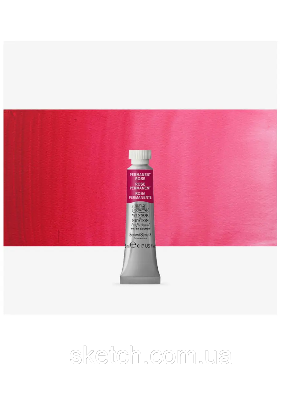 Акварельна фарба Winsor&Newton Professional Watercolour, Рожевий перманентний, 5мл