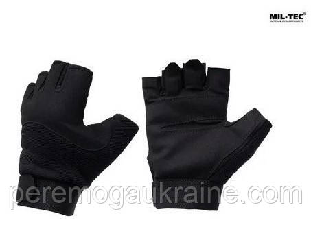 Тактичні рукавички Army Fingerless Gloves Mil-tec Black 12538502 розмір 2XL