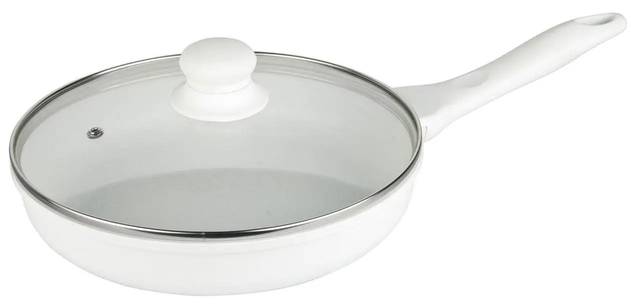 Сковорода Barton Steel BS-7020 20 см white