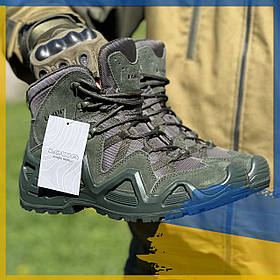 Тактичні чоловічі берці демісезонні військові берці армійські черевики waterproof Олива 44 розмір