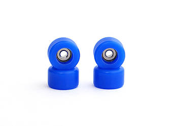 Колеса для фігерборда з підшипниками Just Skate CNC Blue