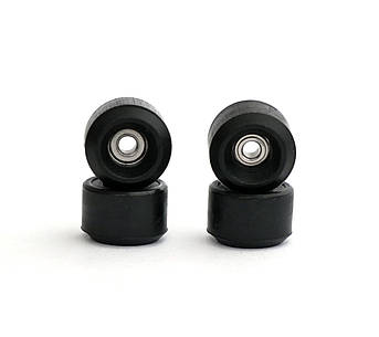 Колеса для фігерборда з підшипниками Just Skate Pro XC 65D Black