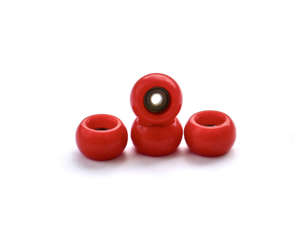 Колеса для фігерборда з підшипниками Just Skate Spherical Red