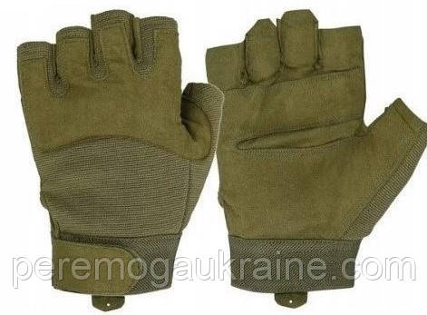 Тактичні рукавички без пальців Mil-Tec Army Fingerless Gloves 12538501 розмір М