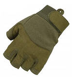 Тактичні Olive Mil-Tec Army Fingerless Gloves рукавички 12538501 розмір L, фото 5