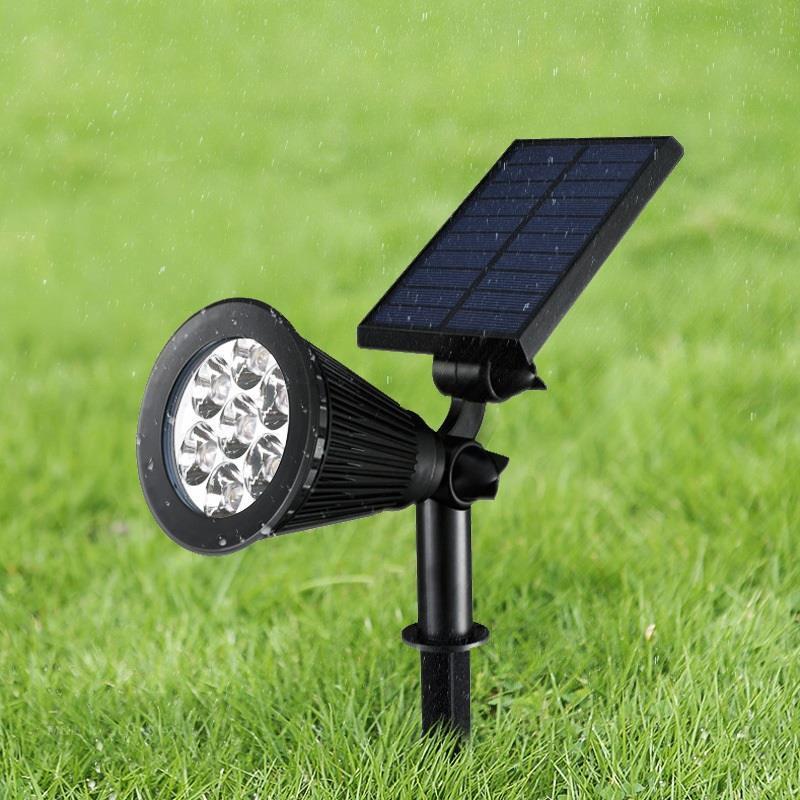 Садовий ліхтар на сонячній батареї LED7 автоматичним вкл/викл (ЗФ-038)