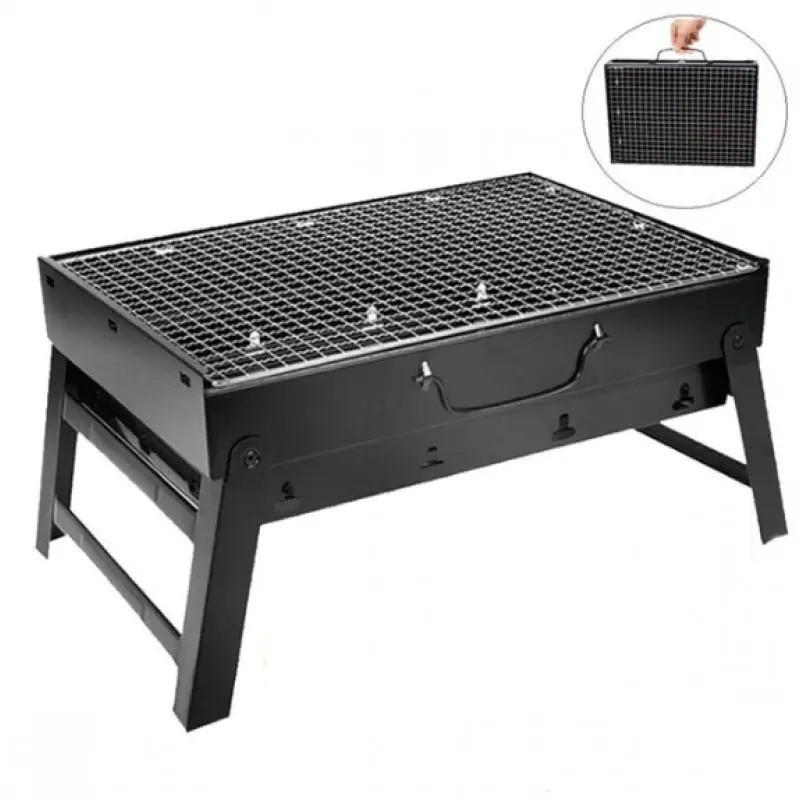Мангал гриль складаний переносний Portable barbecue grill, Переносний мангал гриль барбекю