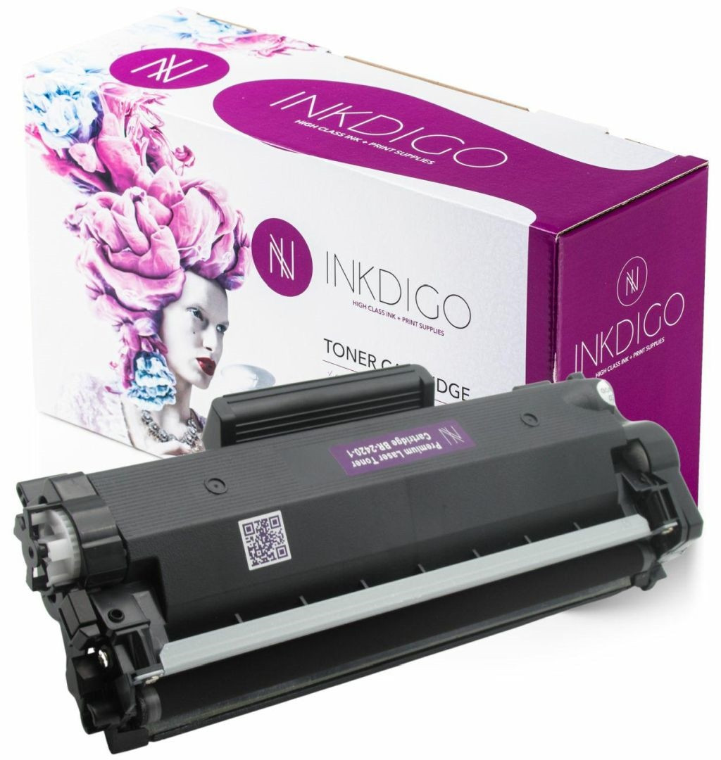 Картридж INKDIGO для BROTHER TN-2420 новий, з тонером, 3.000 сторінок (BR-2420-1)