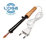 Паяльник 65 Вт із дерев'яною ручкою та мідним жалом LOGA, фото 5