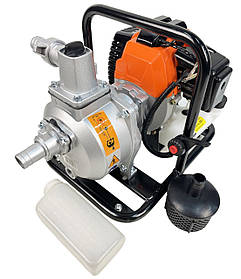 Мотопомпа бензинова EuroCraft 3800w 3.6 к.с, 134 л/хв, Висота підіймання - 30м