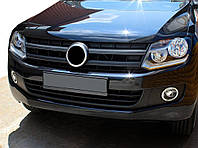 Накладки на противотуманные фары 2010-2012 (2 шт, нерж) для Volkswagen Amarok