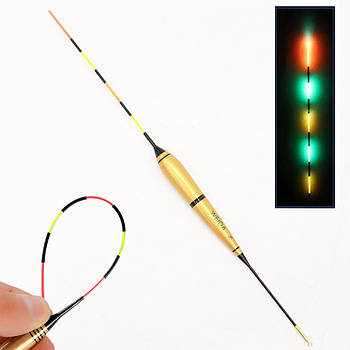 Розумний поплавець з LED-підсвіткою, 3 грами/світиться поплавець для нічної риболовлі