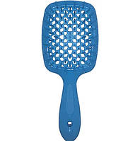 Щітка для волосся Janeke Small Superbrush With Soft Moulded Tips, синя (83SP234 BFL)