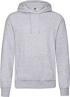 Худі Fruit of the Loom Classic Hooded Sweat Серый Меланж L