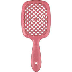 Щітка для волосся Janeke Small Superbrush With Soft Moulded Tips, коралова (83SP234 PFL)