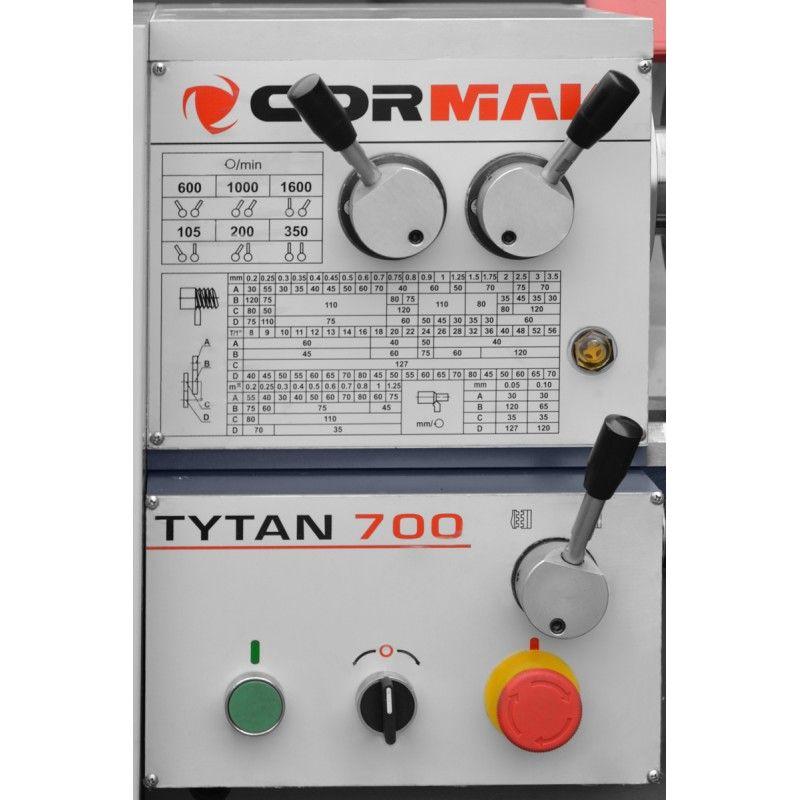 Универсальный токарный станок CORMAK TYTAN 700 (КМА) - фото 2 - id-p1869550356