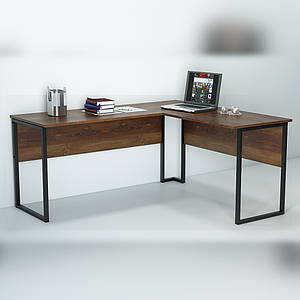 Офісний стіл лофт  СУЛВ-1-1 (1200x1400x750) Файєрвуд Гамма стиль