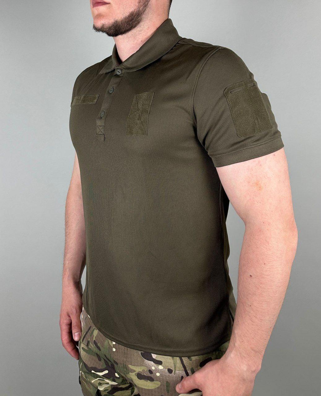 Футболка-поло тактична CoolMax khaki 54-56р.