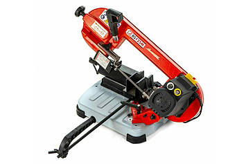 Стрічкова пила Holzmann BS 125M хобійна для металу з регулюванням швидкості різу