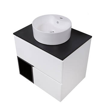 Накладний умивальник Sia W1107A 46х46х15,5 Shopolife