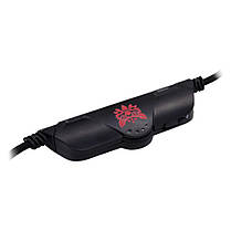 Ігрові навушники ONIKUMA K12 (чорні, з мікрофоном, LED підсвічування, геймерські, знімний мікрофон), фото 3