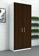 Офисный шкаф ШД-Ш7 (600x400x1900) Белый/Дуб Венге Гамма стиль