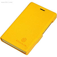 Чехол Nillkin Fresh для Nokia Asha 502 yellow