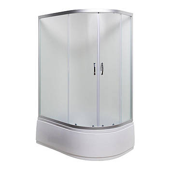 Душова кабіна 120 L JK New 120x80x195 глибокий піддон Shopolife