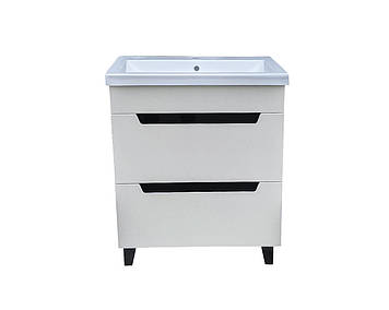 Тумба Poli під умивальник Комо 70/К70 Ш2 Браш вершки SPL