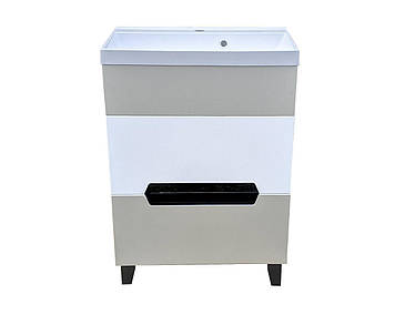 Тумба Poli під умивальник Idea 60 Ш2 Вершки Браш SPL