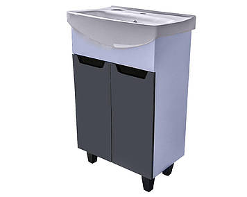 Тумба Poli під умивальник Церсія 50 Д2 Граніт SPL