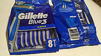 Одноразовые бритвенные станки Gillette Blue 3 Simple (8 шт.)