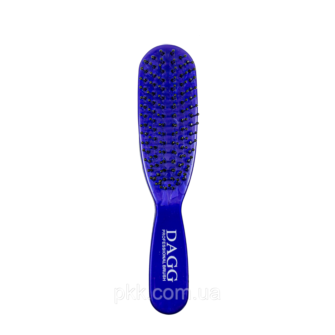 Щітка для волосся масажна маленька DAGG, 16,5 см, синя