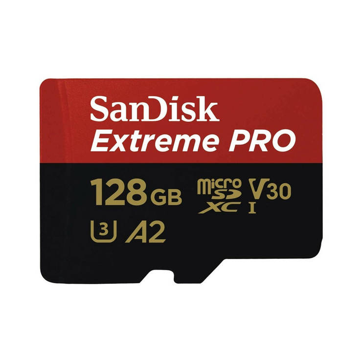 Картка пам'яті SANDISK EXTREME PRO V30 A2 microSDXC 128GB, фото 2