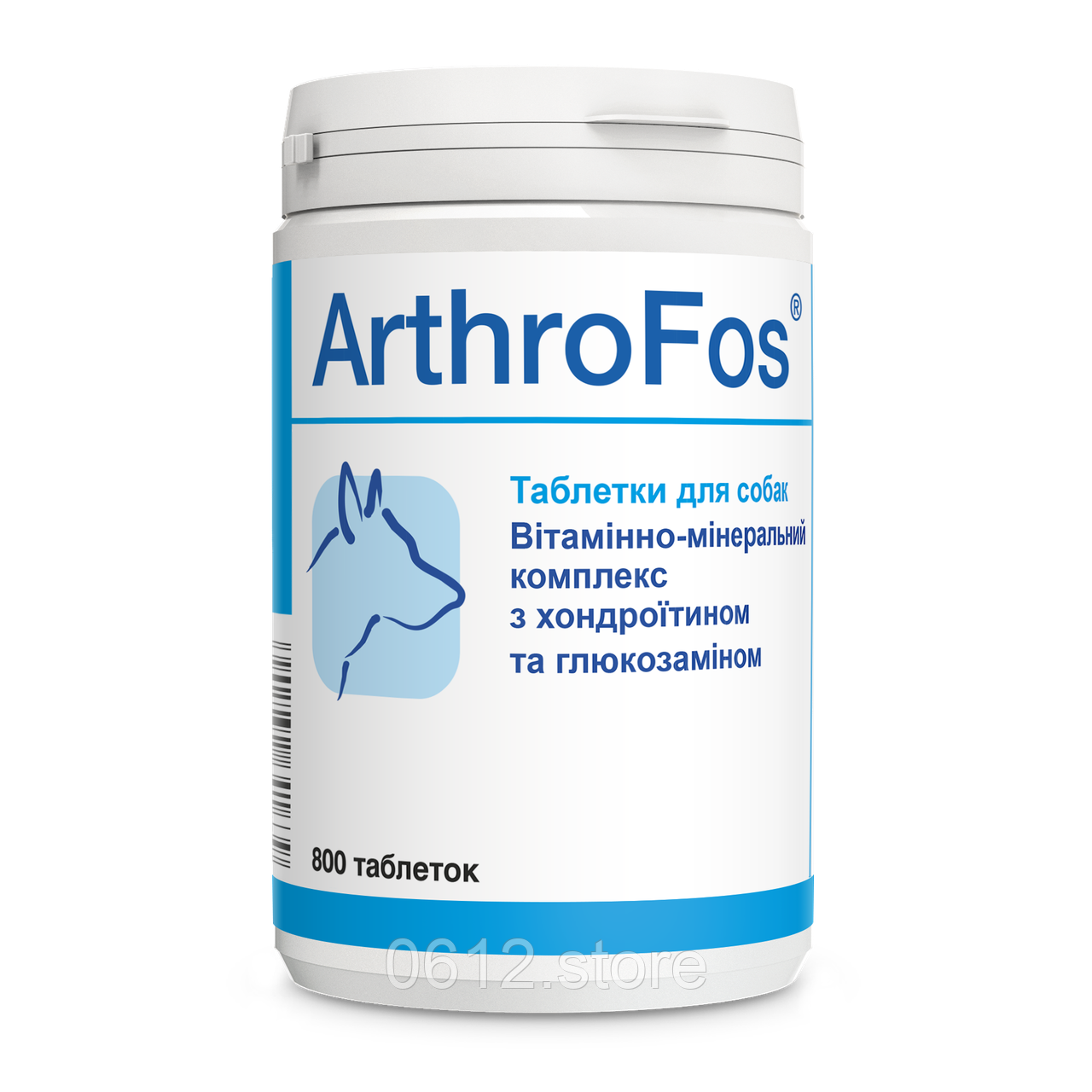 АртроФос Dolfos (хондропротектор) для собак (1таб. на 20кг маси тіла), 800 таблеток, фото 1