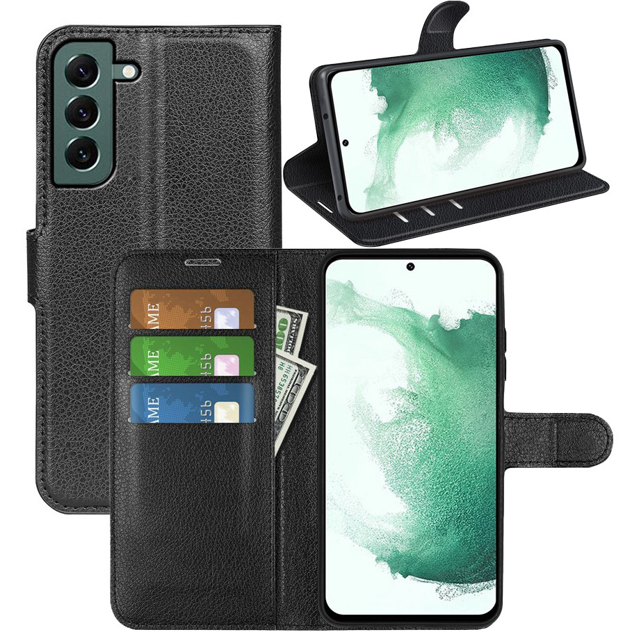 Чохол-книжка Litchie Wallet для Samsung Galaxy S23 Plus Black