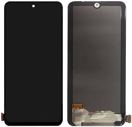 Дисплей для Xiaomi Redmi Note 10 4G + сенсор чорний (TFTl), фото 2